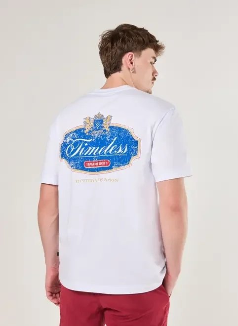 camiseta off-white comfort malhão timeless camiseta off-white comfort malhão timeless