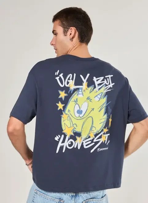 camiseta box malhão azul ugly camiseta box malhão azul ugly