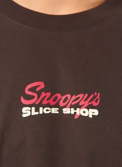 camiseta box marrom snoopy camiseta box marrom snoopy