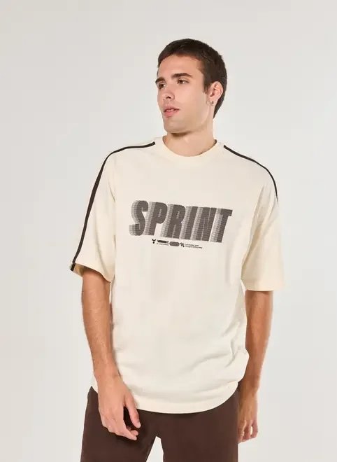 camiseta oversized malhão sprint camiseta oversized malhão sprint