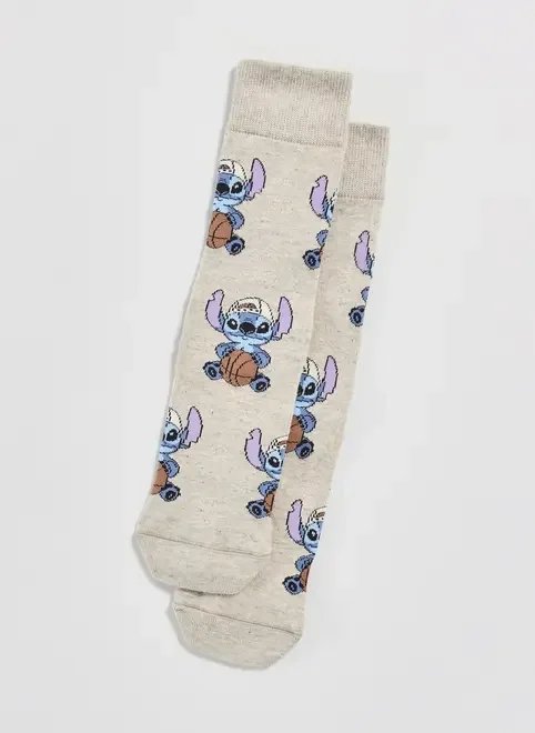 meia cinza stitch basquete meia cinza stitch basquete