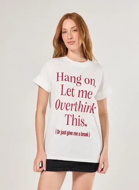 camiseta oversized off-white overthink camiseta oversized off-white overthink