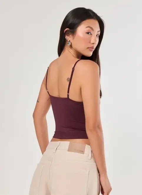 cropped poliamida detalhe prateado cropped poliamida detalhe prateado