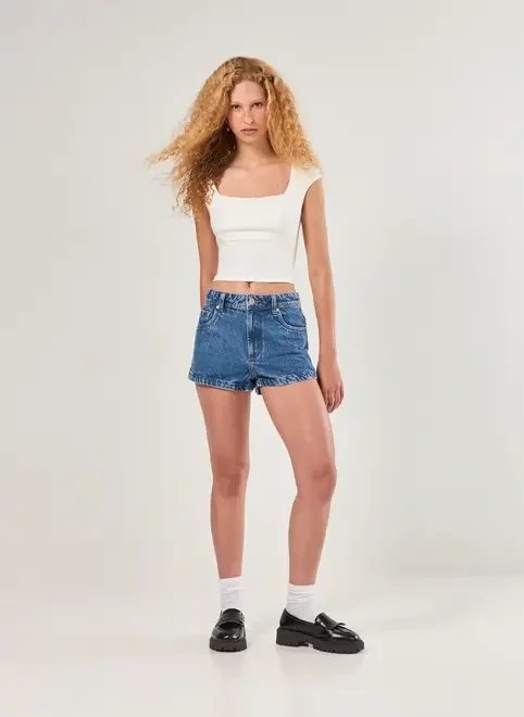 cropped bengaline decote quadrado cropped bengaline decote quadrado