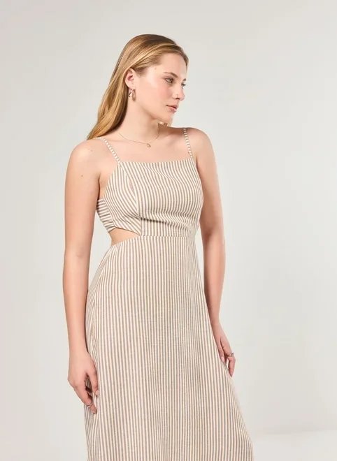 vestido longo listras vestido longo listras