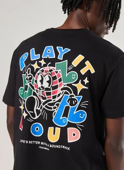 camiseta comfort malhão estampa costas camiseta comfort malhão estampa costas