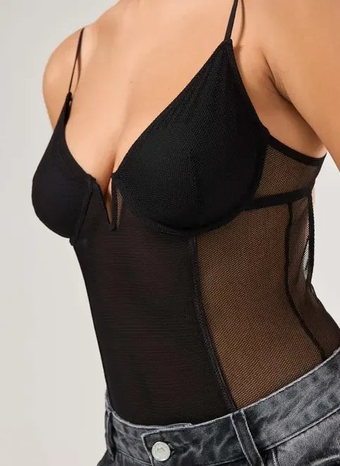 body tule preto costas abertas body tule preto costas abertas