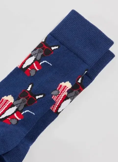 meia marinho bulldog cinema meia marinho bulldog cinema