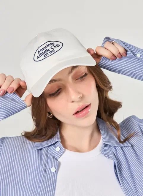 boné off-white bordado athletic boné off-white bordado athletic