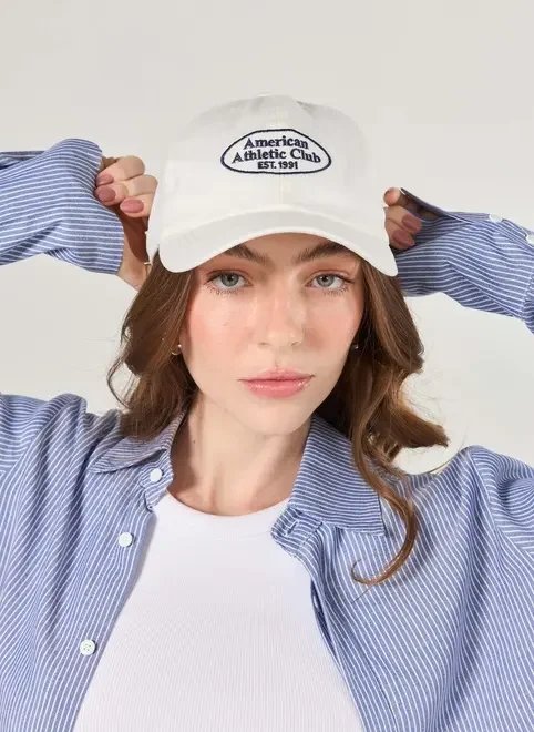 boné off-white bordado athletic boné off-white bordado athletic