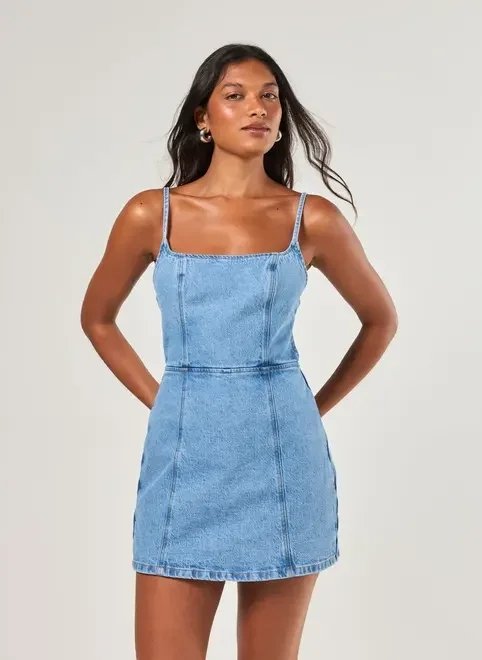 vestido jeans com short embutido vestido jeans com short embutido
