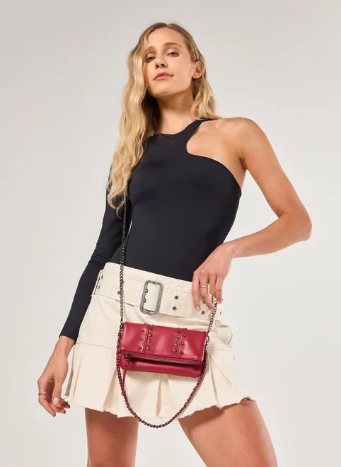 bolsa poliuretano estrelas alça dupla bolsa poliuretano estrelas alça dupla