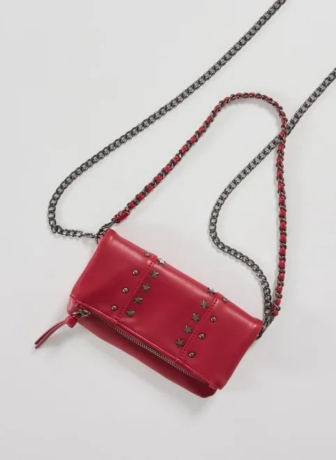 bolsa poliuretano estrelas alça dupla bolsa poliuretano estrelas alça dupla