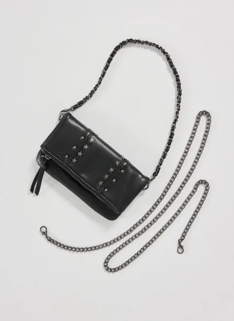 bolsa poliuretano estrelas alça dupla bolsa poliuretano estrelas alça dupla