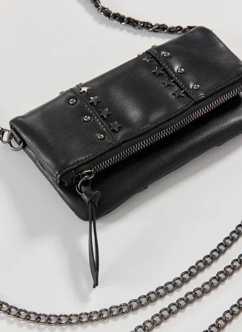 bolsa poliuretano estrelas alça dupla bolsa poliuretano estrelas alça dupla