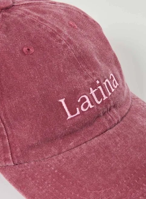 boné bordô estonado latina boné bordô estonado latina