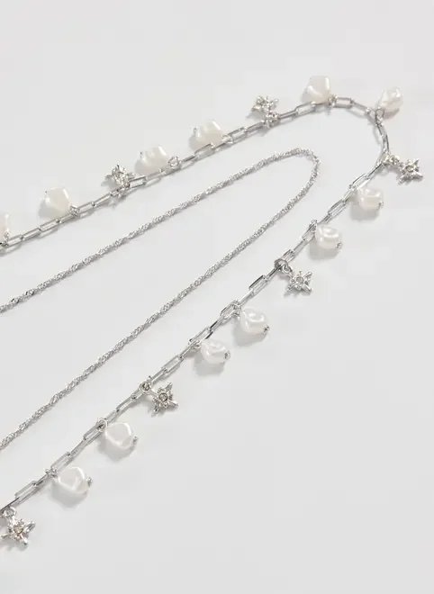 belly chain estelas e pérolas artificiais belly chain estelas e pérolas artificiais