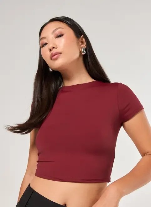 cropped poliamida costas abertas torção cropped poliamida costas abertas torção