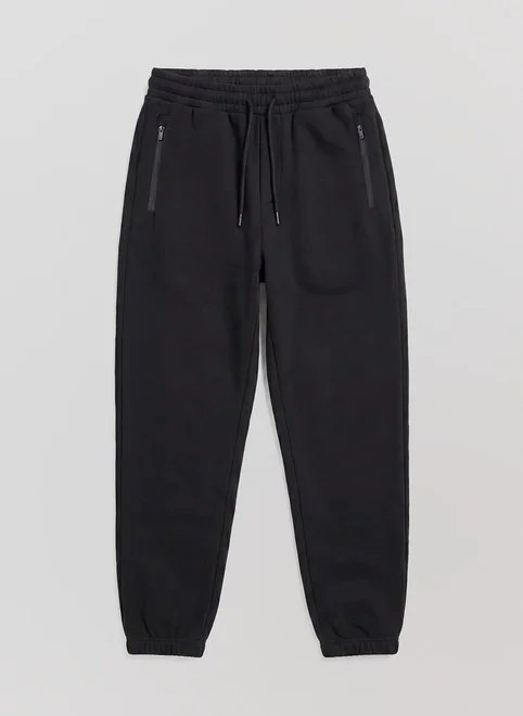 calça de moletom com elástico calça de moletom com elástico
