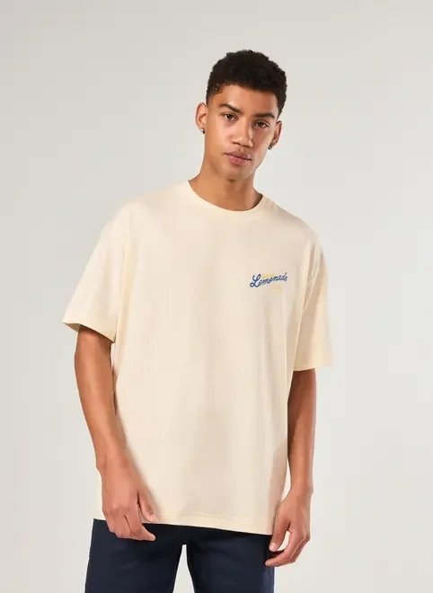 camiseta relaxed amarela lemonade camiseta relaxed amarela lemonade