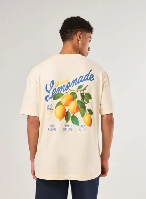 camiseta relaxed amarela lemonade camiseta relaxed amarela lemonade