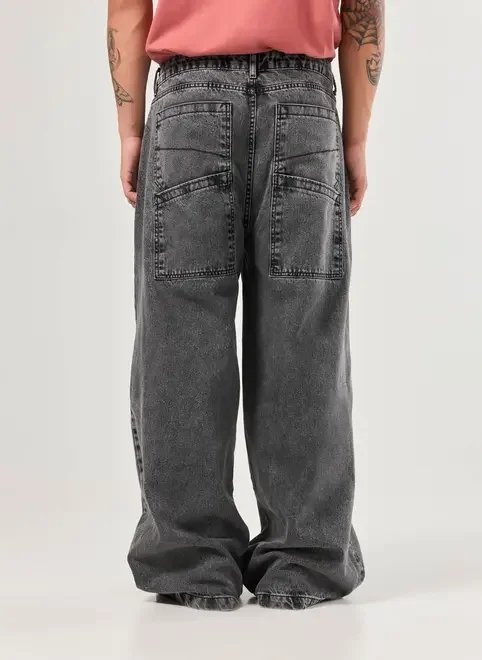 calça jeans super baggy calça jeans super baggy