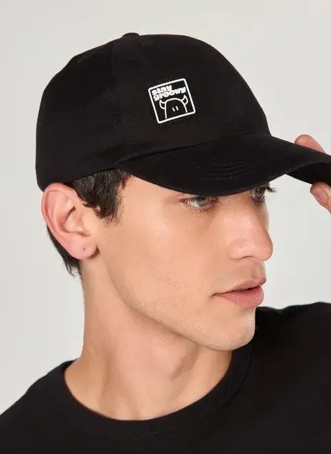 boné preto stay groovy boné preto stay groovy