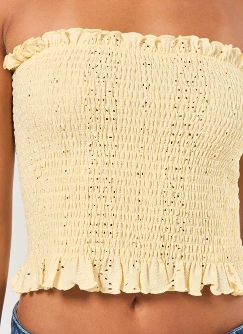 tube top lastex broderie tube top lastex broderie