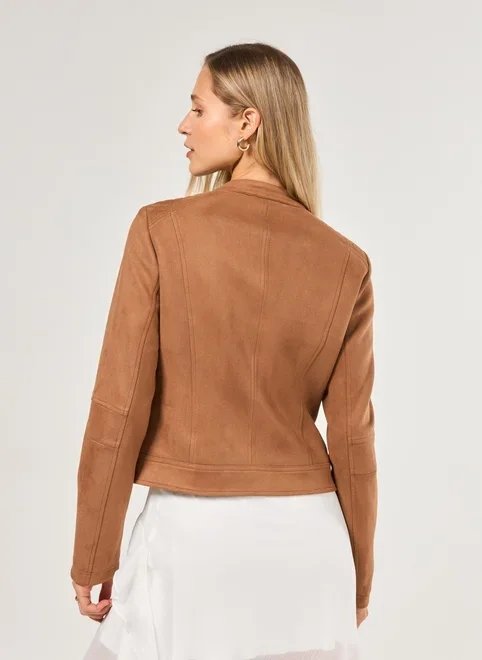 jaqueta suede marrom jaqueta suede marrom