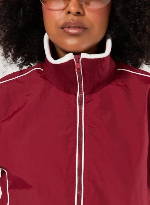 jaqueta bordô esportiva jaqueta bordô esportiva