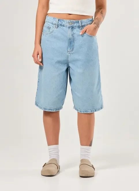 bermuda jorts jeans claro bermuda jorts jeans claro
