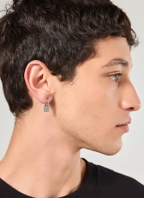 conjunto 3 brincos prateados pequenos conjunto 3 brincos prateados pequenos