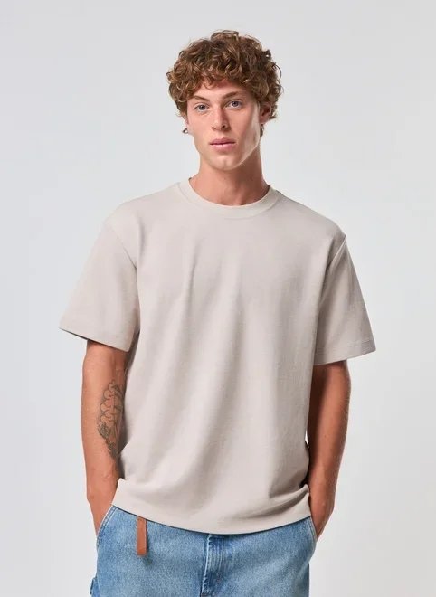 camiseta comfort malhão canelada camiseta comfort malhão canelada