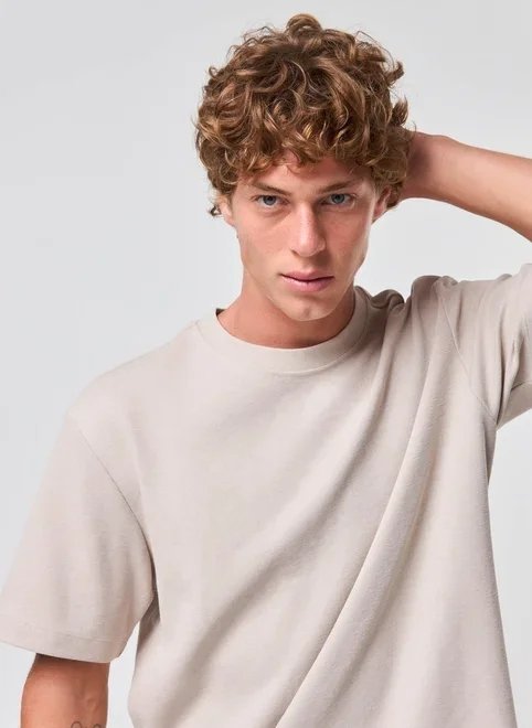 camiseta comfort malhão canelada camiseta comfort malhão canelada