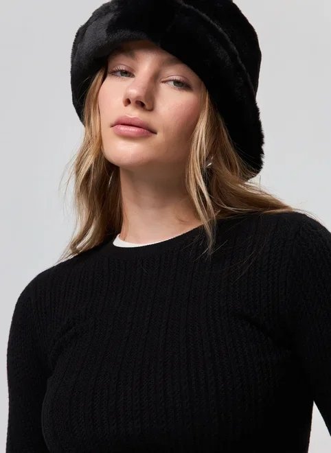 blusa canelada tricô manga longa blusa canelada tricô manga longa