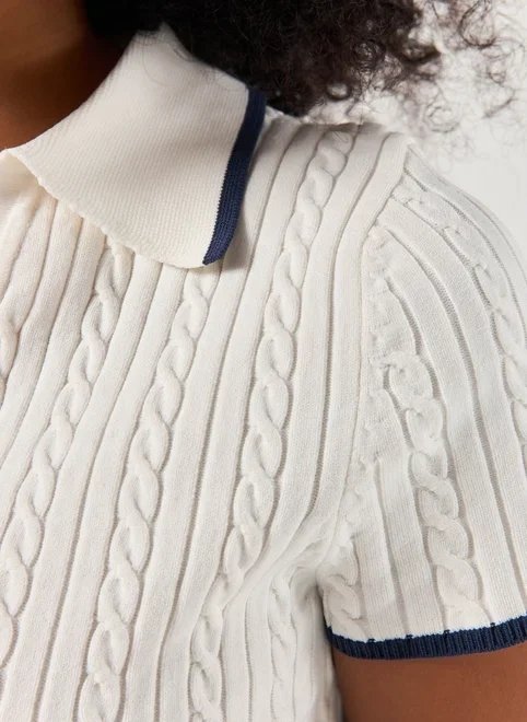 blusa polo tricô blusa polo tricô