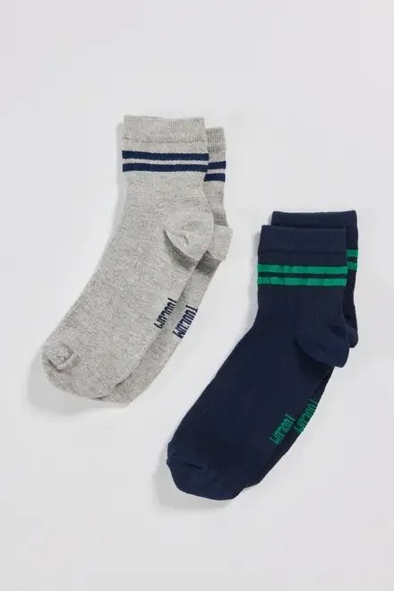 kit 2 meias cano médio listras kit 2 meias cano médio listras