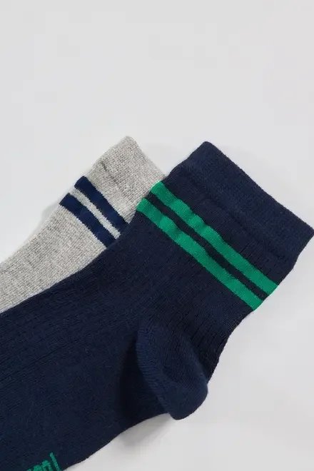 kit 2 meias cano médio listras kit 2 meias cano médio listras