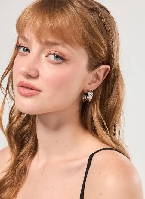 conjunto 4 brincos de argola prateadas conjunto 4 brincos de argola prateadas