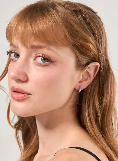 conjunto 4 brincos de argola prateadas conjunto 4 brincos de argola prateadas