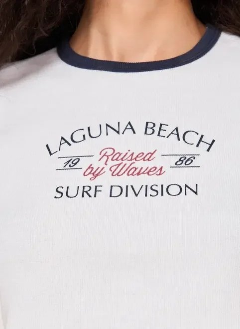 mini tee off-white laguna beach mini tee off-white laguna beach