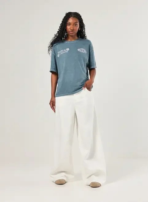 camiseta box azul hibisco camiseta box azul hibisco