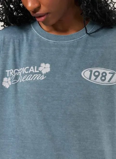 camiseta box azul hibisco camiseta box azul hibisco