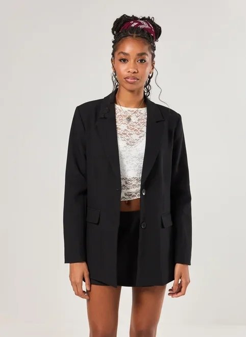 blazer preto oversized blazer preto oversized