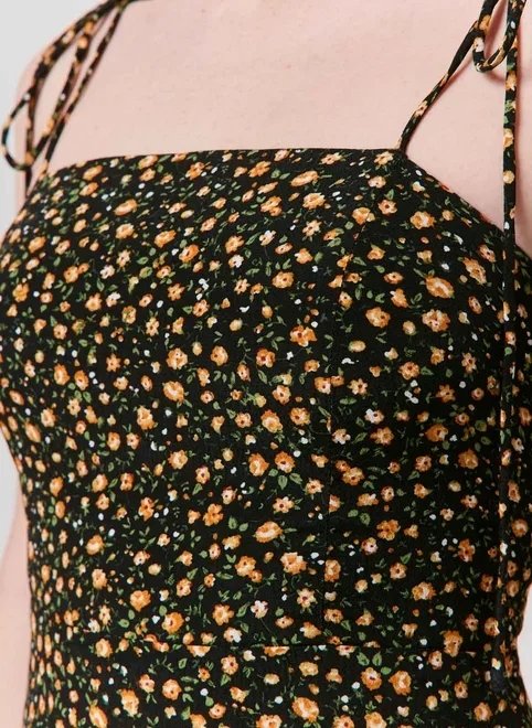 vestido longo estampa floral vestido longo estampa floral