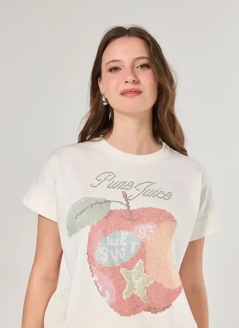 camiseta oversized off-white fruta camiseta oversized off-white fruta