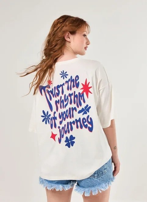 camiseta box off-white estampa costas camiseta box off-white estampa costas