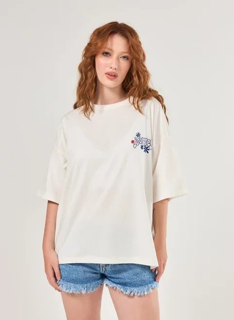 camiseta box off-white estampa costas camiseta box off-white estampa costas