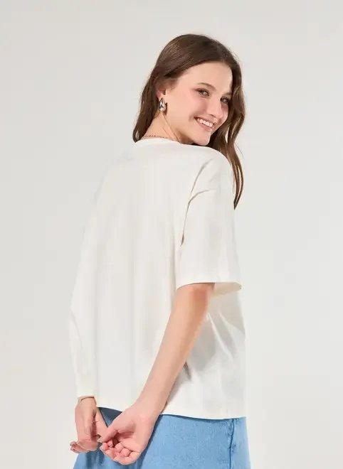 camiseta box off-white flor al mare camiseta box off-white flor al mare