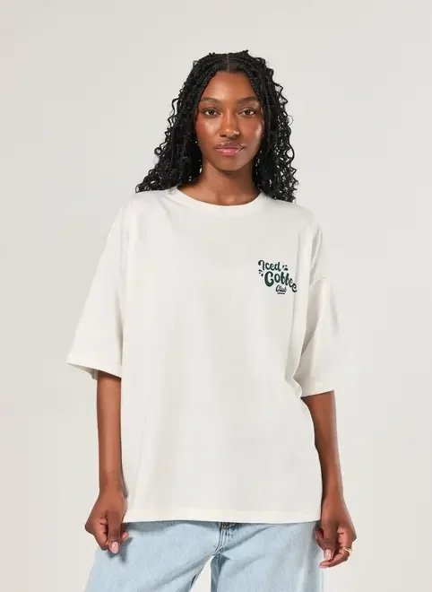 camiseta box off-white iced coffee camiseta box off-white iced coffee